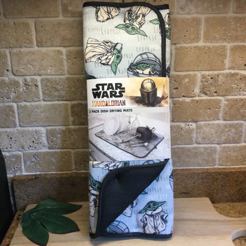 New STAR WARS Dish Drying Mat - 2 pack